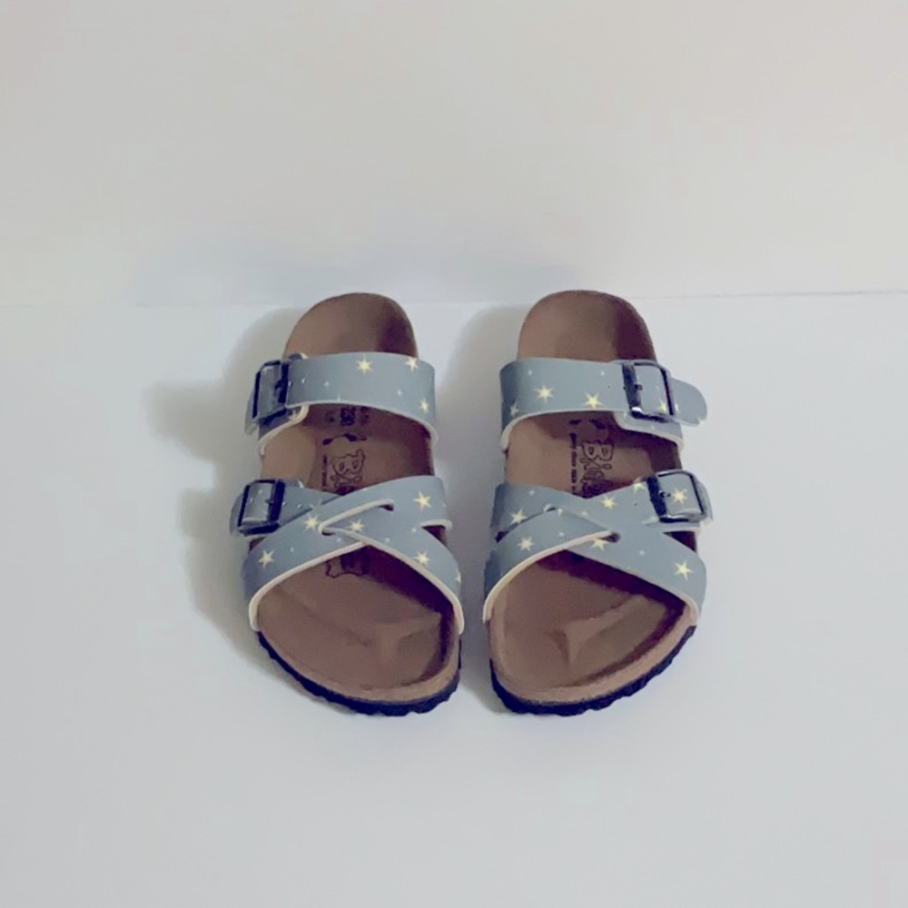 Women’s birkis sandals size 36 u.s. 5 color Shiny Stars Gray
